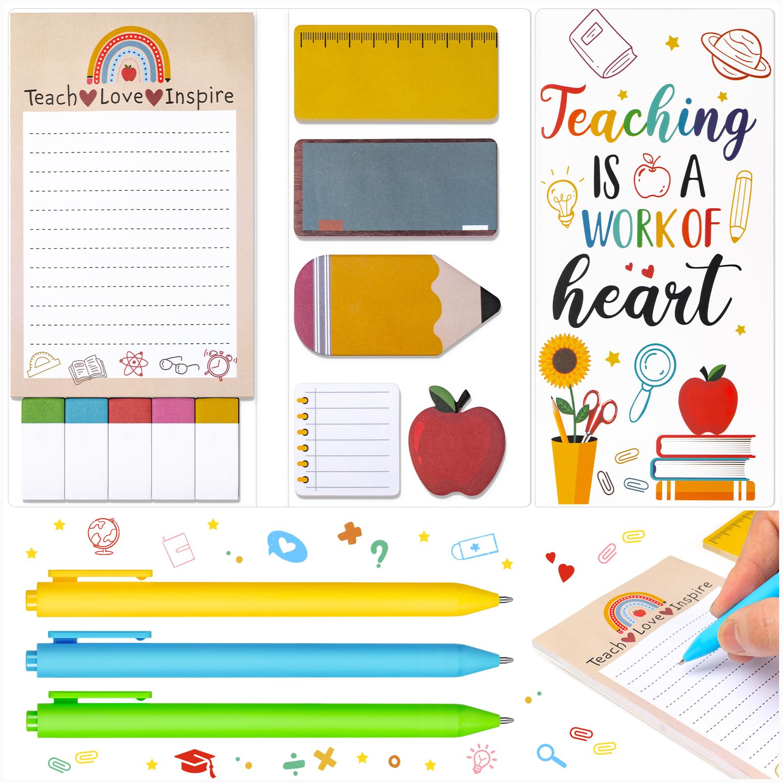 Climberty® Reusable Chalkboard Sticky Notes with 3 Pens - Organize Tasks for School, Office and Home | Teacher Appreciation Gift for Students and Professionals Climberty® Reusable Chalkboard Sticky Notes with 3 Pens - Organize Tasks for School, Office and Home | Teacher Appreciation Gift for Students and Professionals